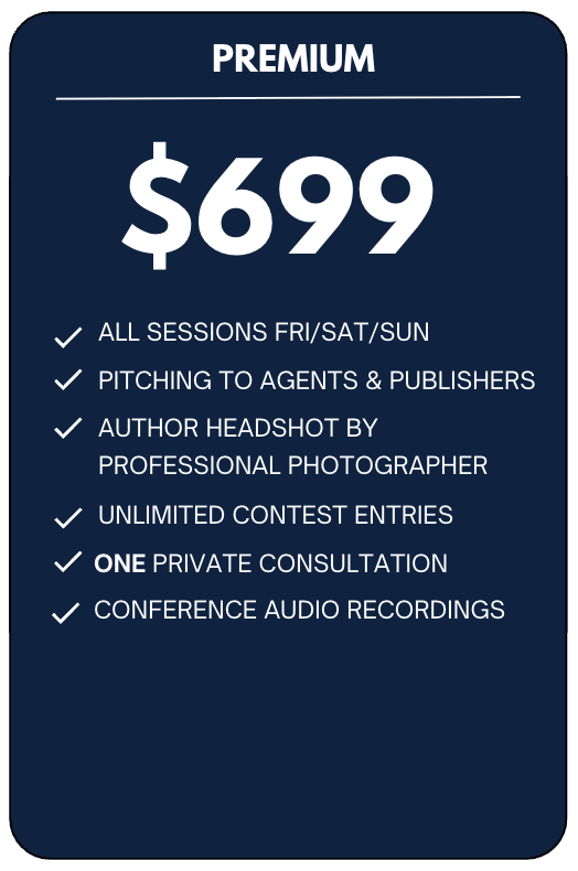 WRITERCON PREMIUM PACKAGE